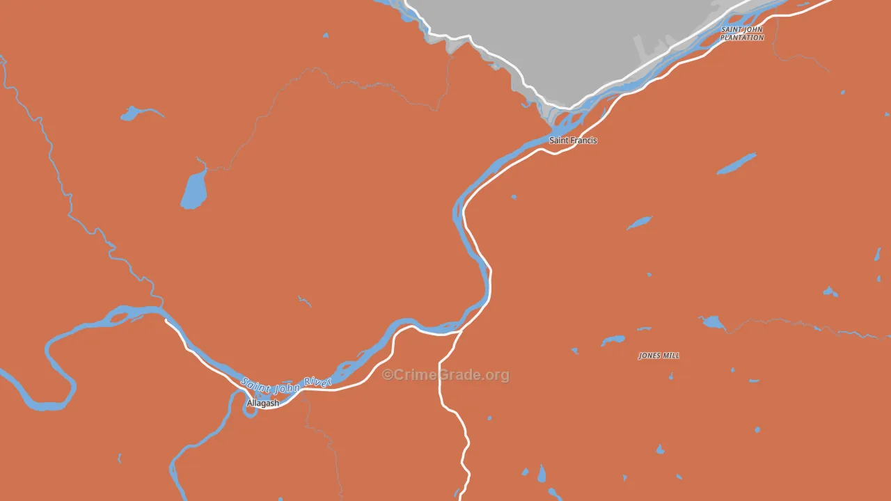 04774, ME Map of Theft Rates