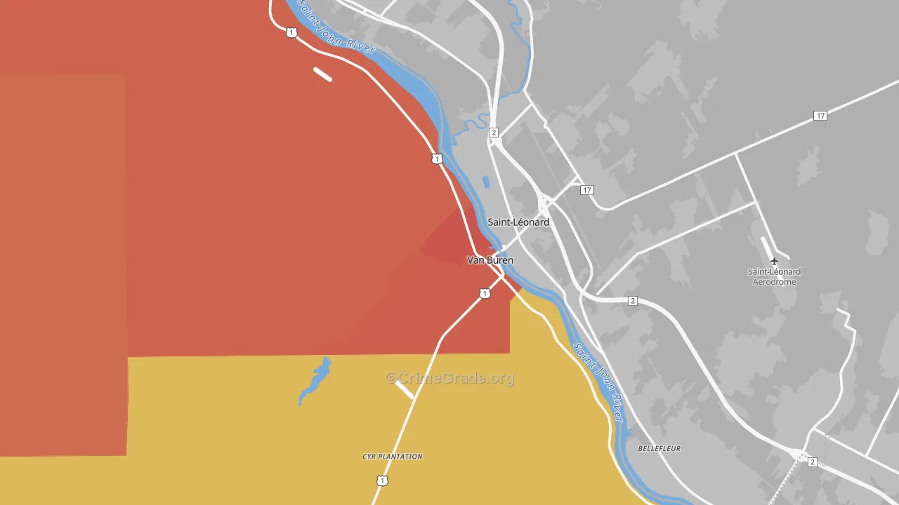 04785, ME Map of Theft Rates