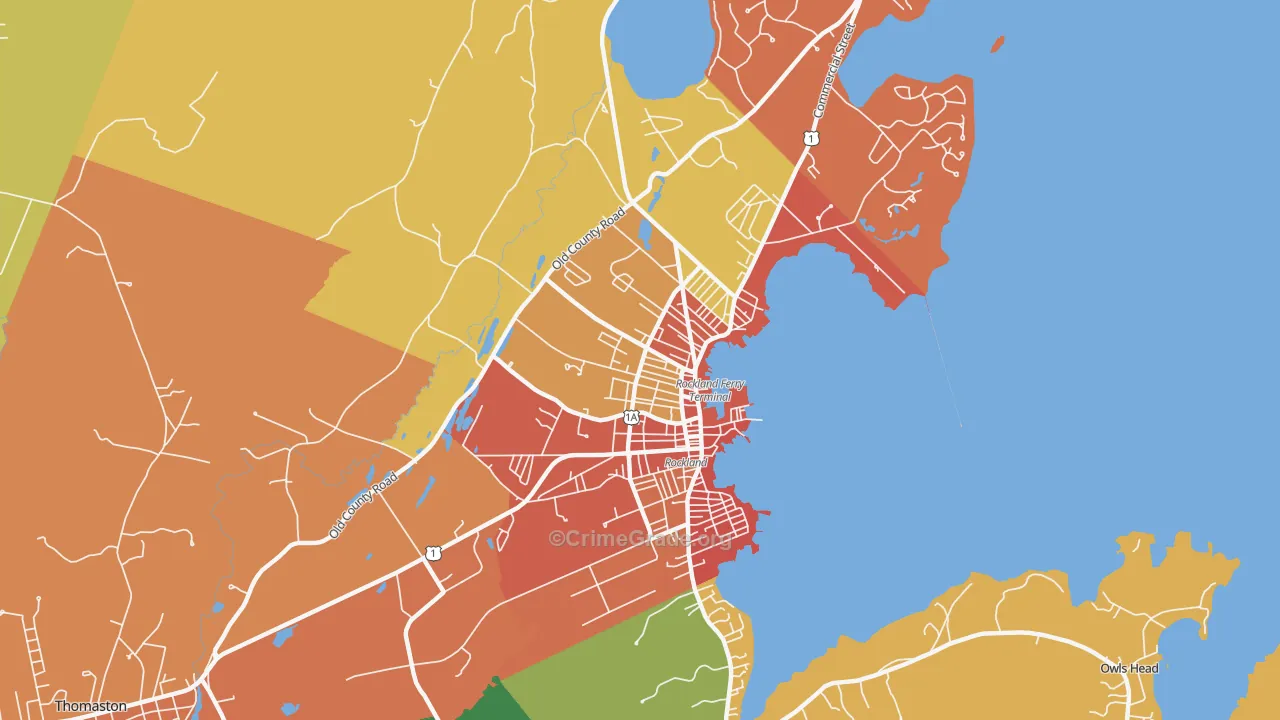 04841, ME Map of Theft Rates