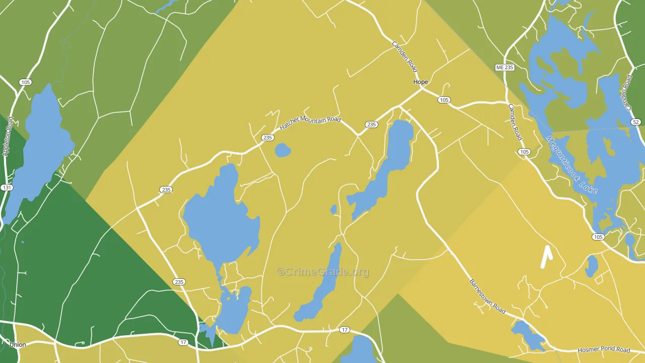 04847, ME Map of Theft Rates