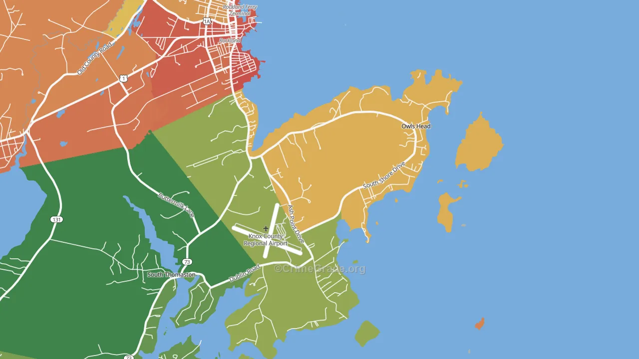04854, ME Map of Theft Rates
