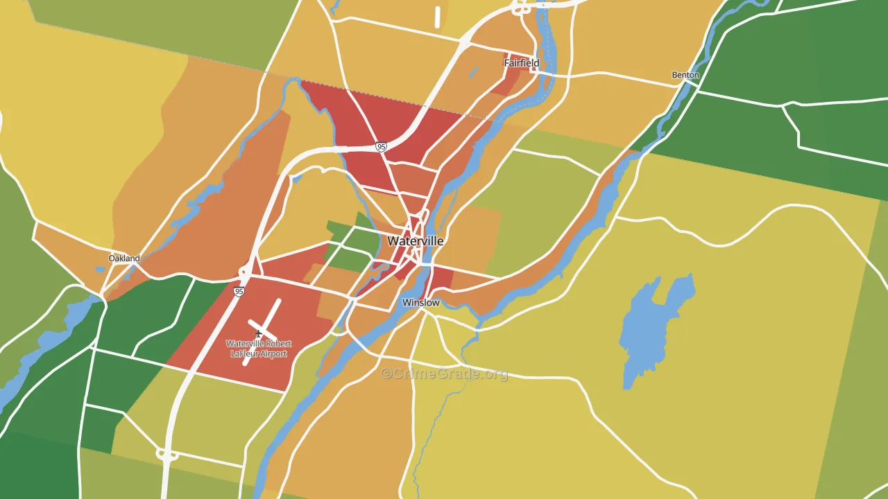 04901, ME Map of Theft Rates