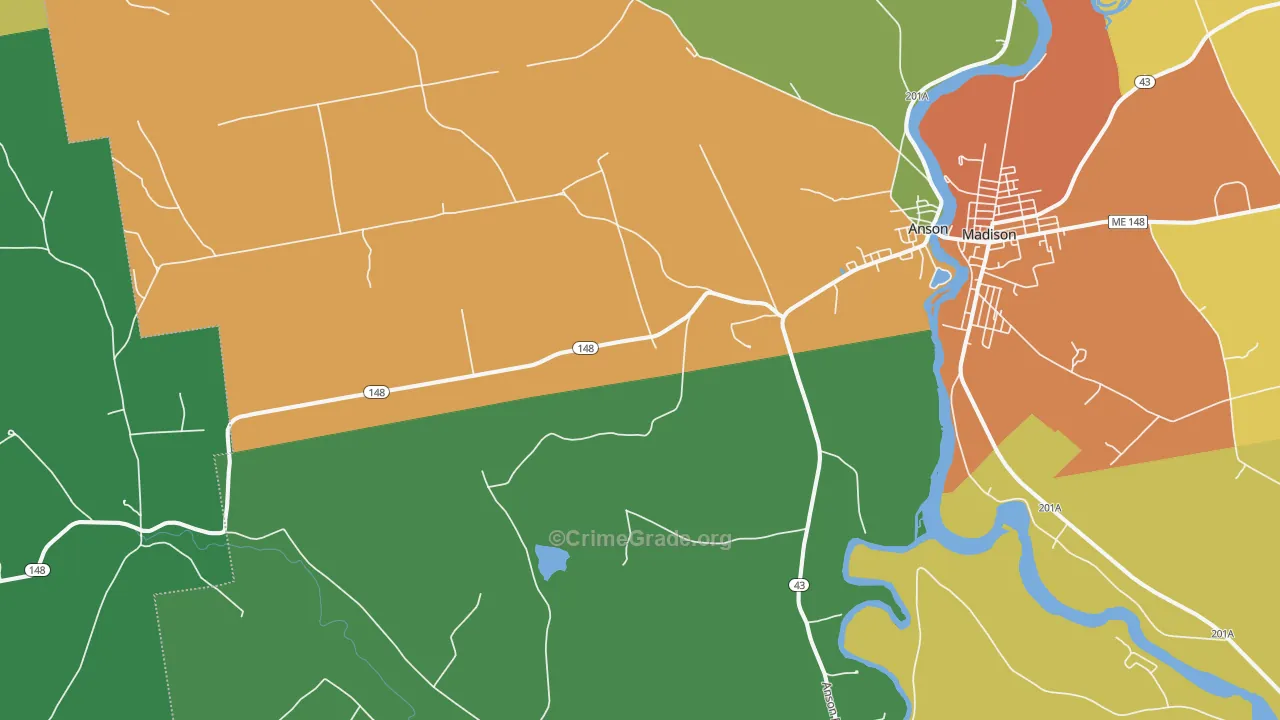 04911, ME Map of Theft Rates