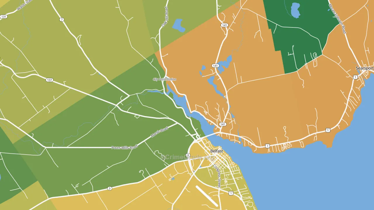 04915, ME Map of Theft Rates