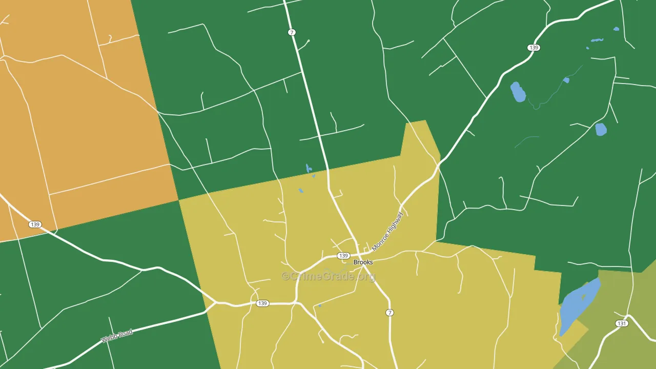 04921, ME Map of Theft Rates