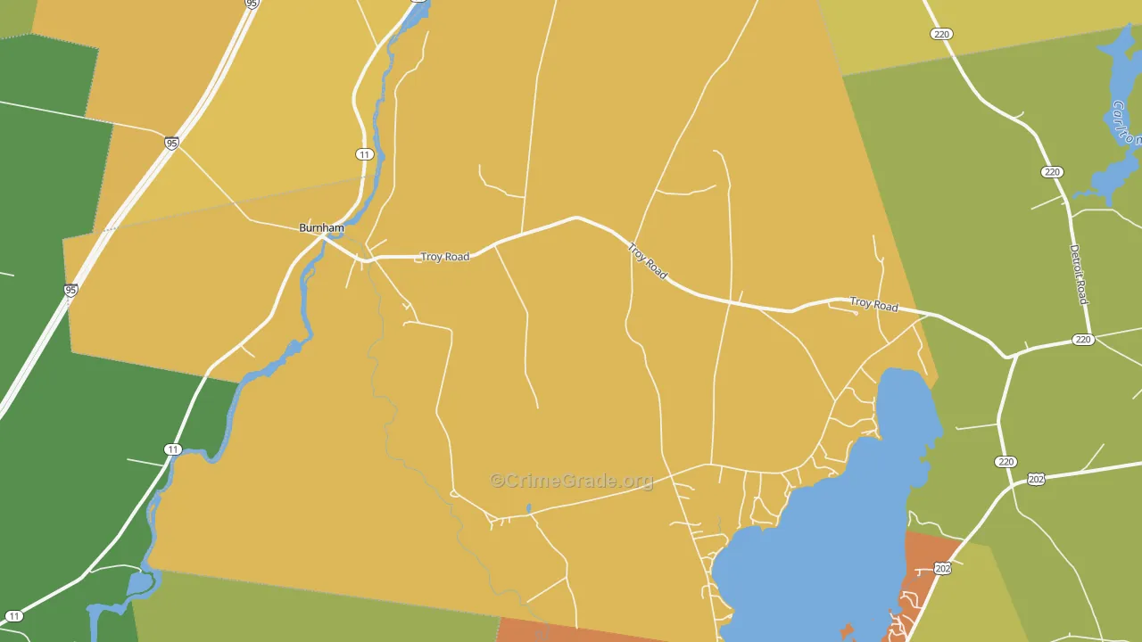 04922, ME Map of Theft Rates
