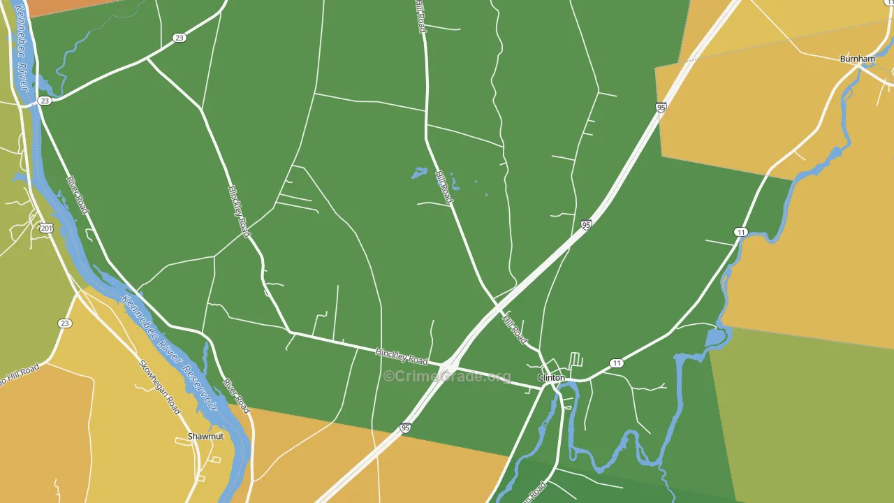 04927, ME Map of Theft Rates