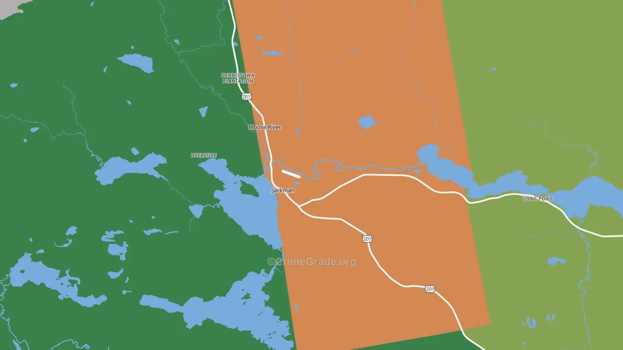 04945, ME Map of Theft Rates