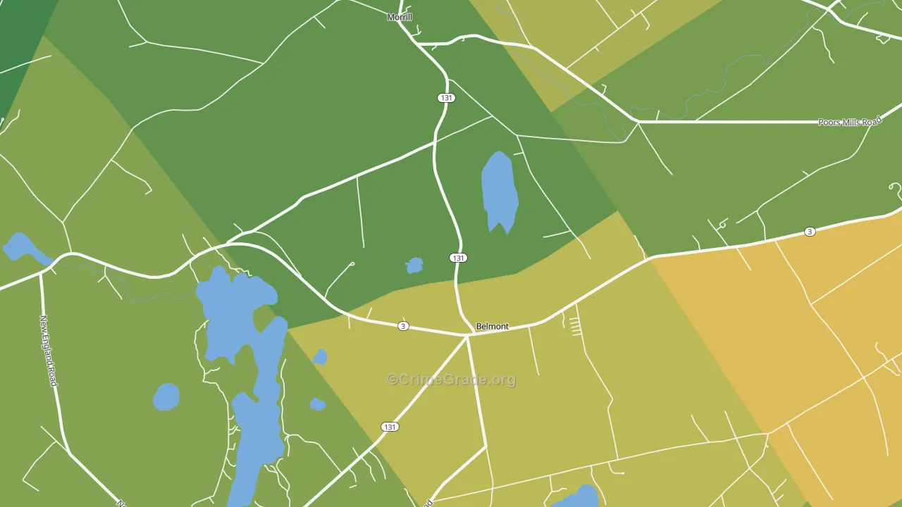 04952, ME Map of Theft Rates