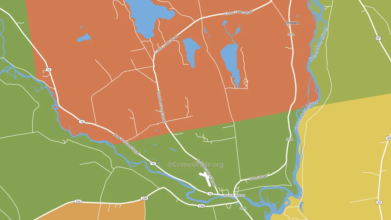 04958, ME Map of Theft Rates