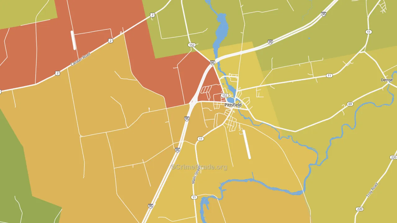 04967, ME Map of Theft Rates
