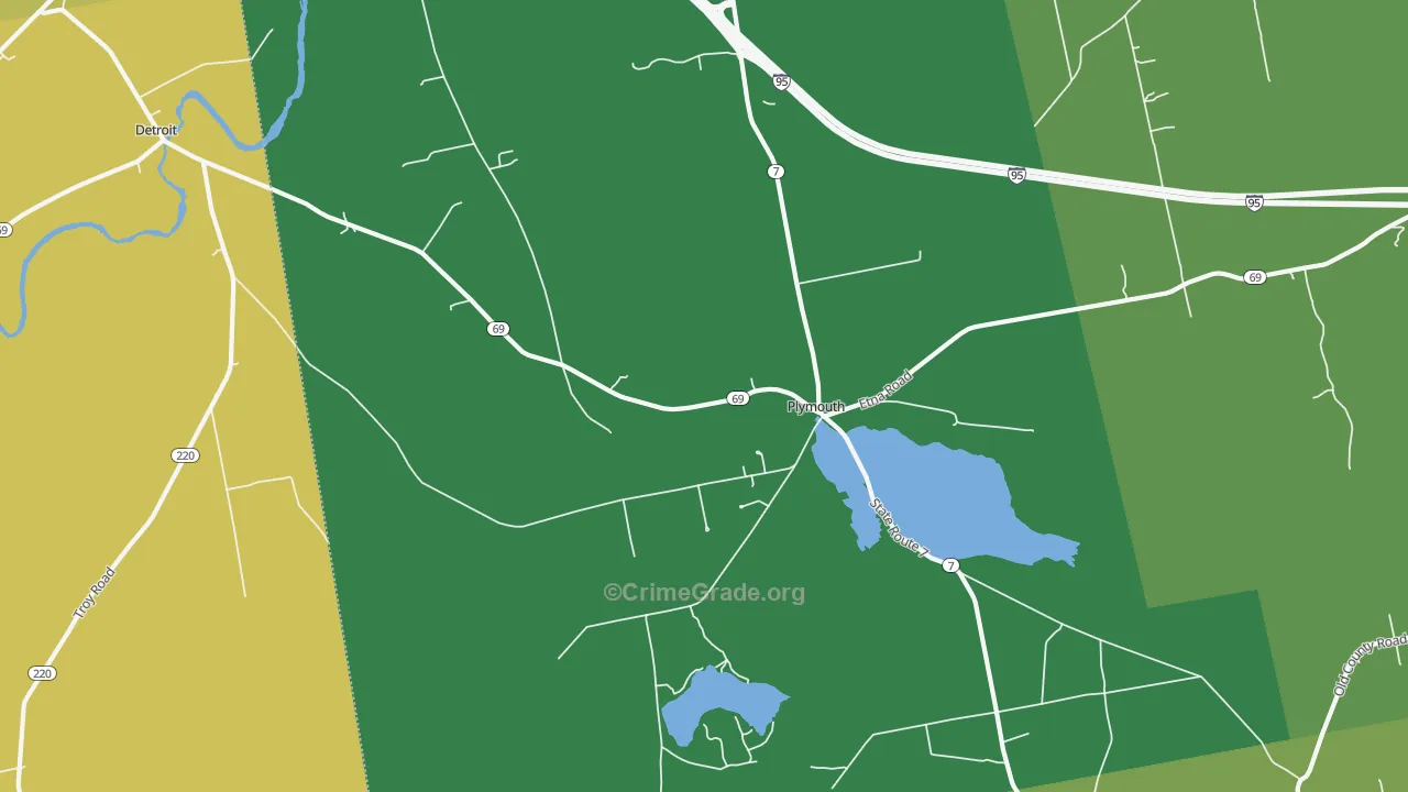 04969, ME Map of Theft Rates