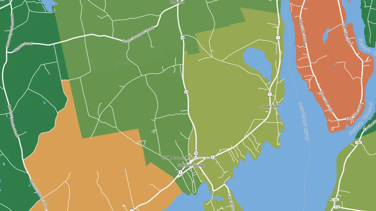04981, ME Map of Theft Rates