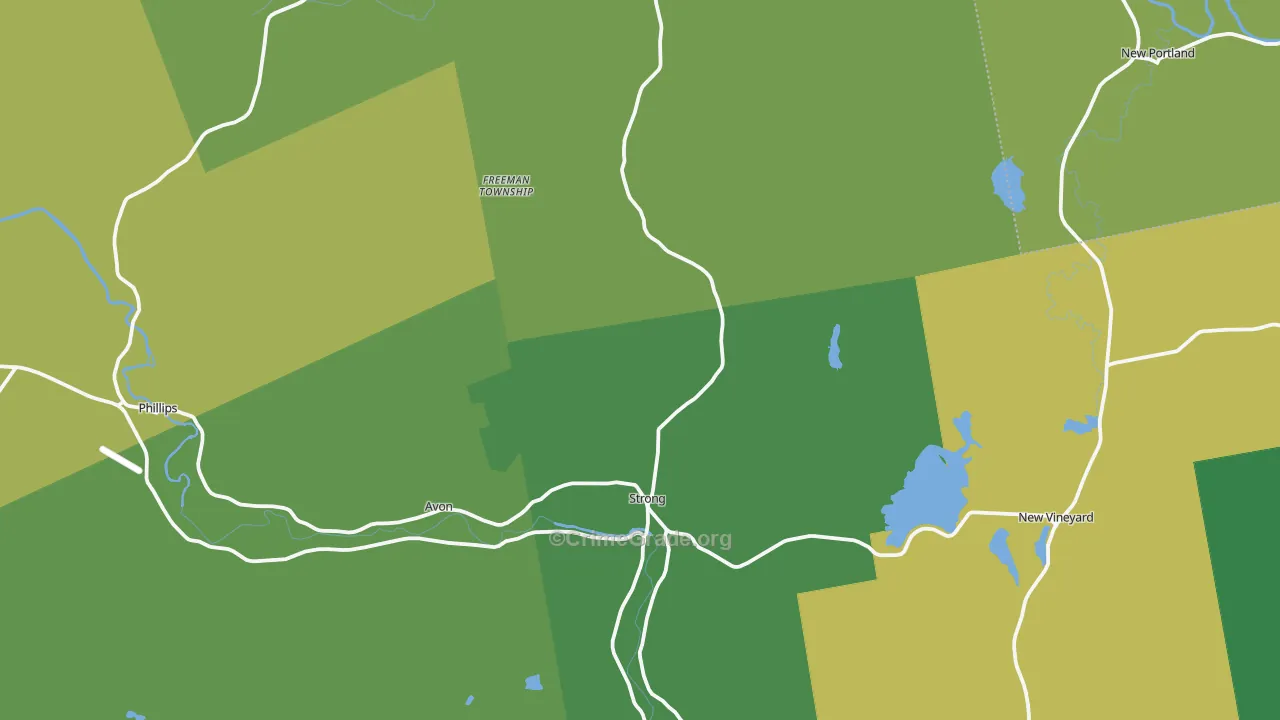 04983, ME Map of Theft Rates