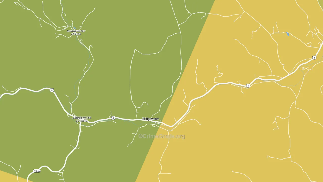 05034, VT Map of Theft Rates