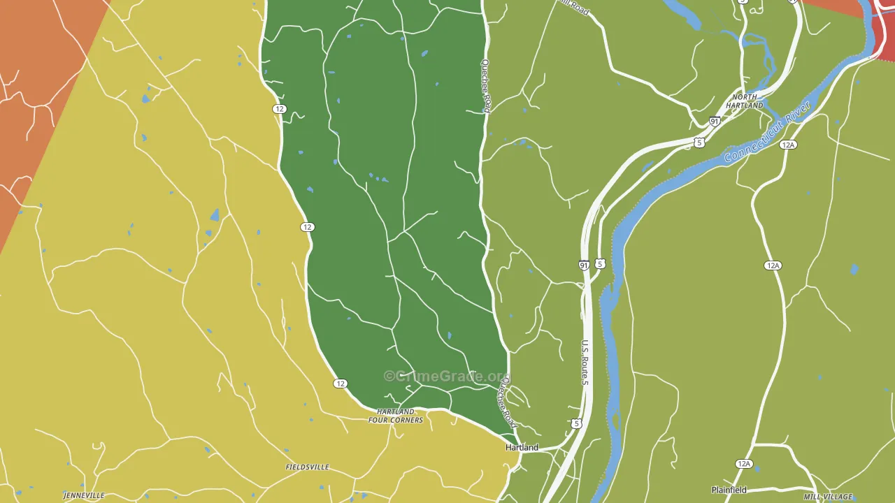 05048, VT Map of Theft Rates