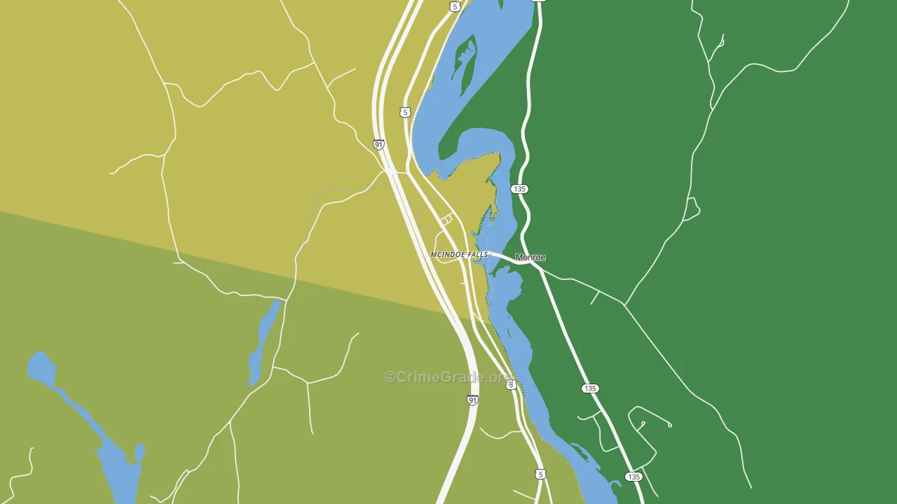 05050, VT Map of Theft Rates