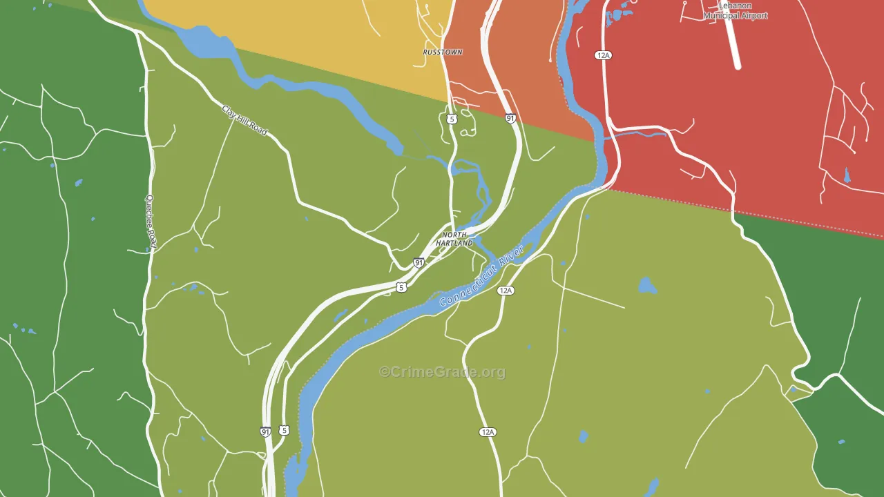05052, VT Map of Theft Rates