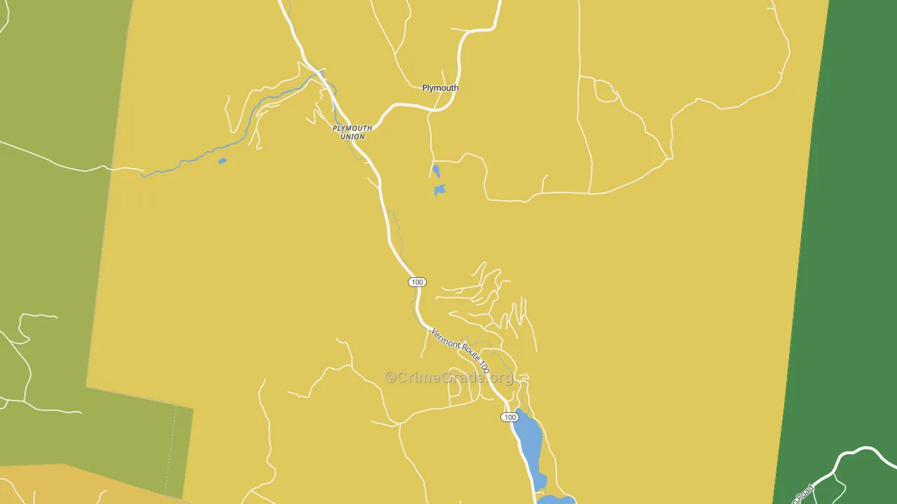 05056, VT Map of Theft Rates