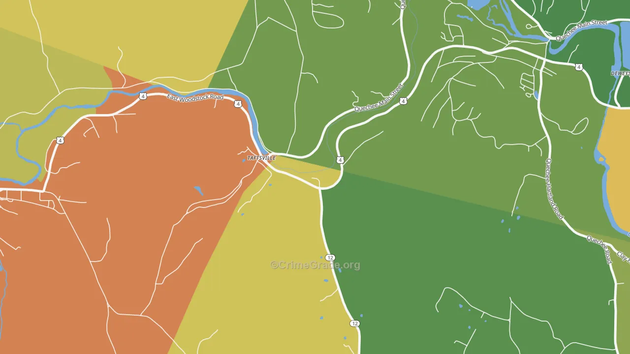 05073, VT Map of Theft Rates