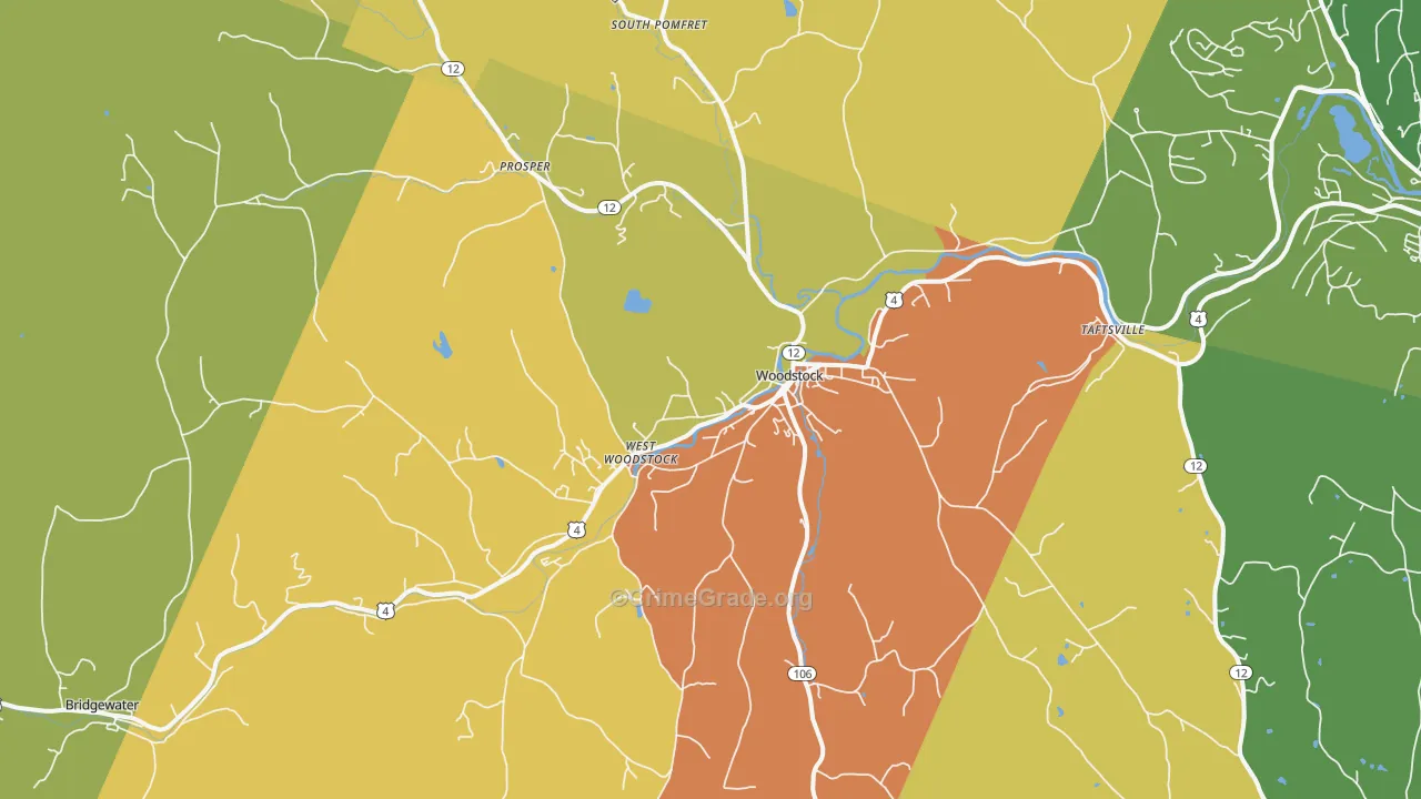 05091, VT Map of Theft Rates