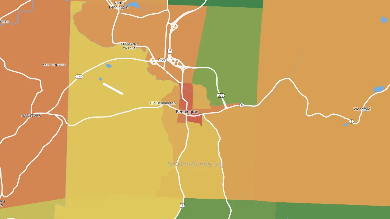 05201, VT Map of Theft Rates