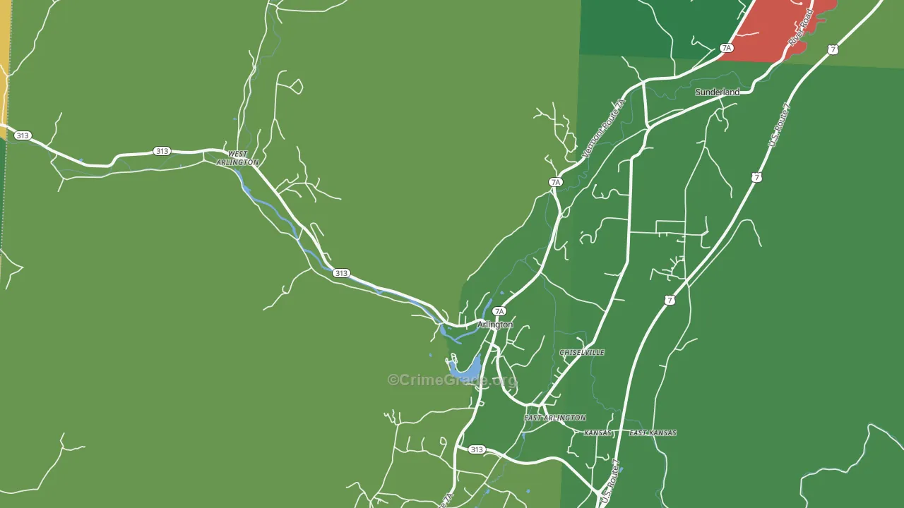 05250, VT Map of Theft Rates