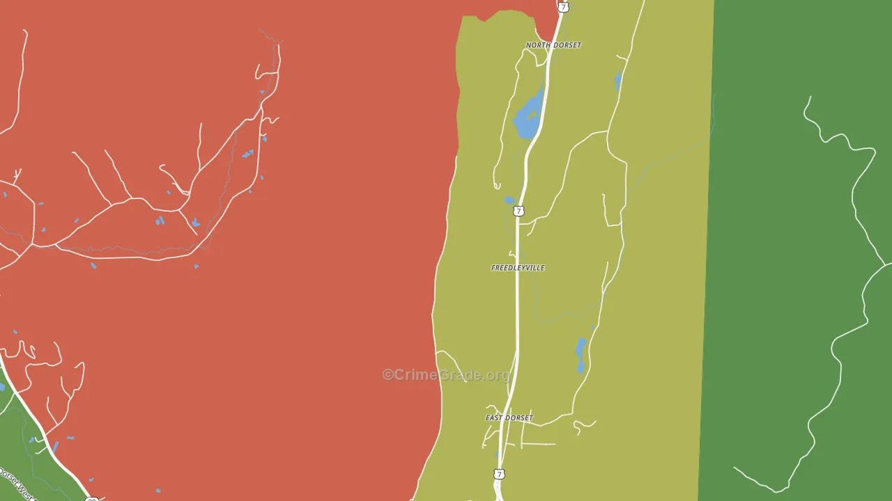 05253, VT Map of Theft Rates