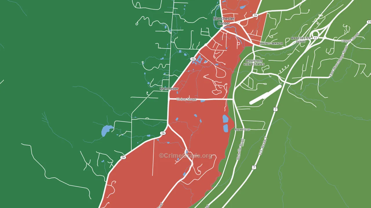 05254, VT Map of Theft Rates