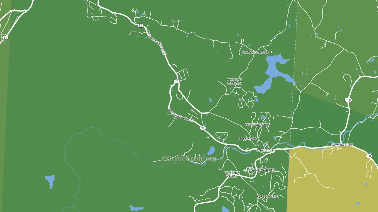 05340, VT Map of Theft Rates