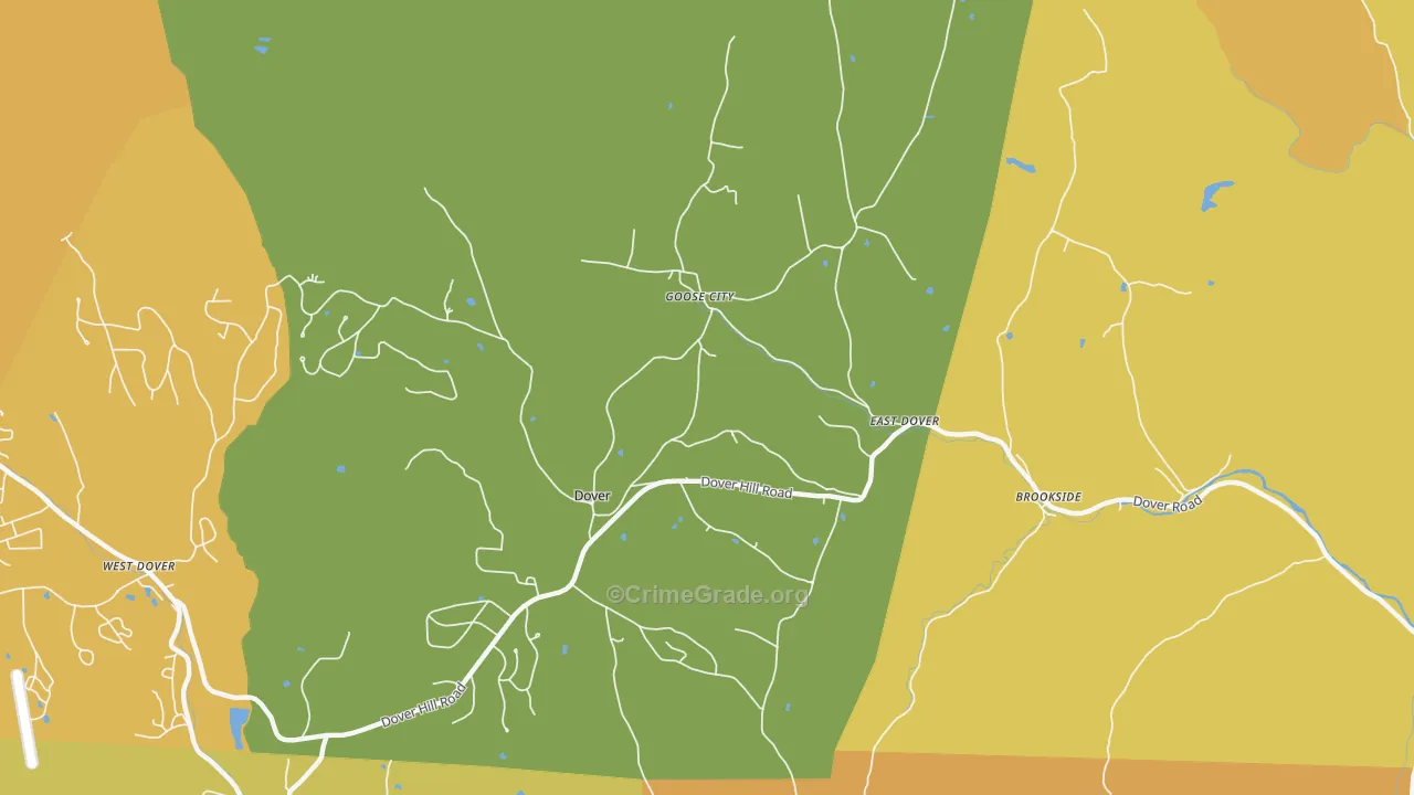 05341, VT Map of Theft Rates