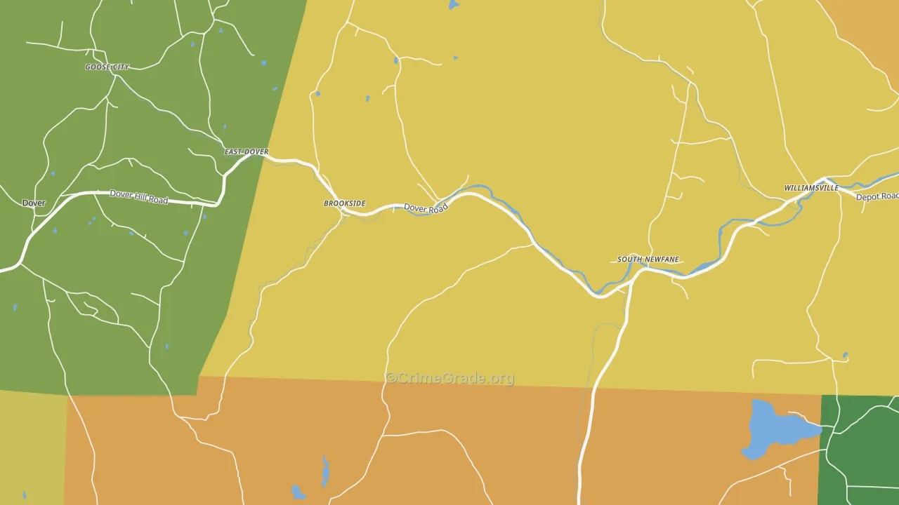 05351, VT Map of Theft Rates
