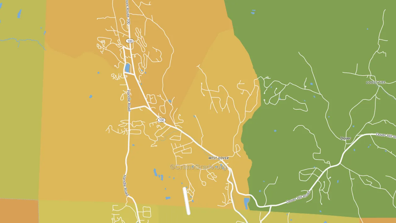 05356, VT Map of Theft Rates