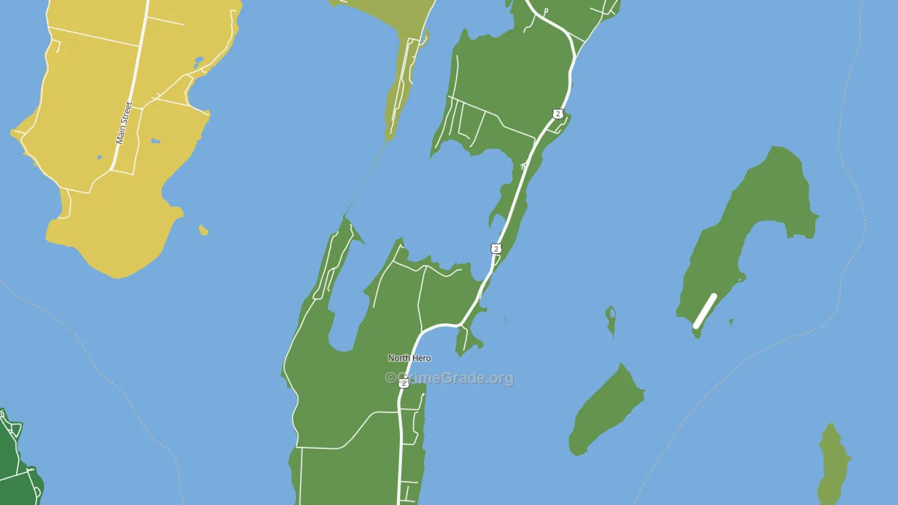 05474, VT Map of Theft Rates