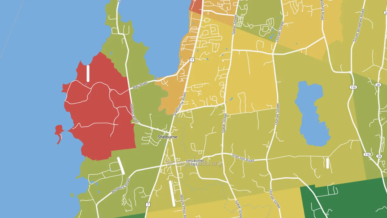 05482, VT Map of Theft Rates
