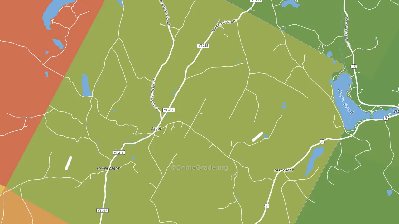 05647, VT Map of Theft Rates