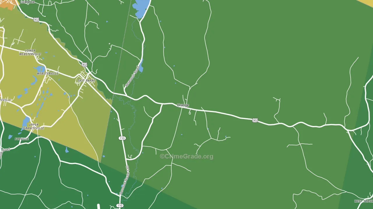 05649, VT Map of Theft Rates