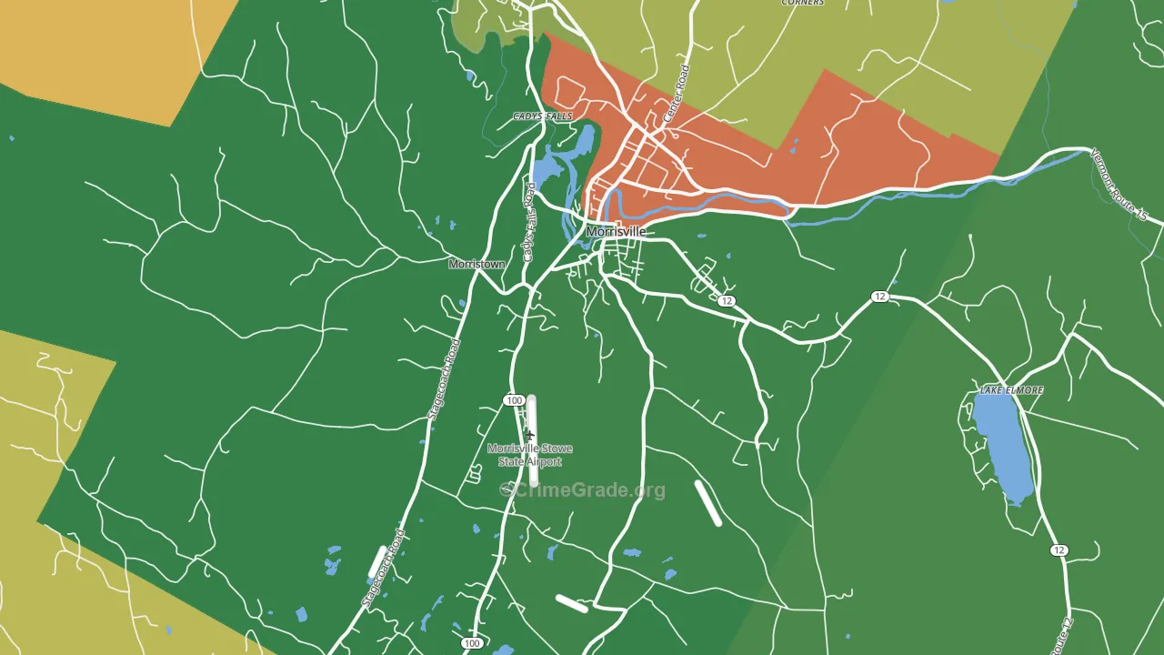 05661, VT Map of Theft Rates