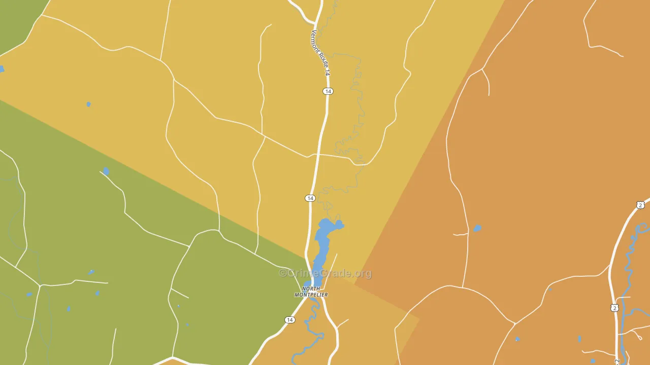 05666, VT Map of Theft Rates