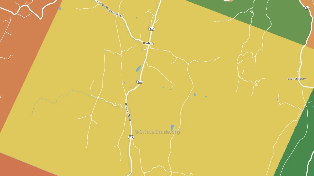 05669, VT Map of Theft Rates