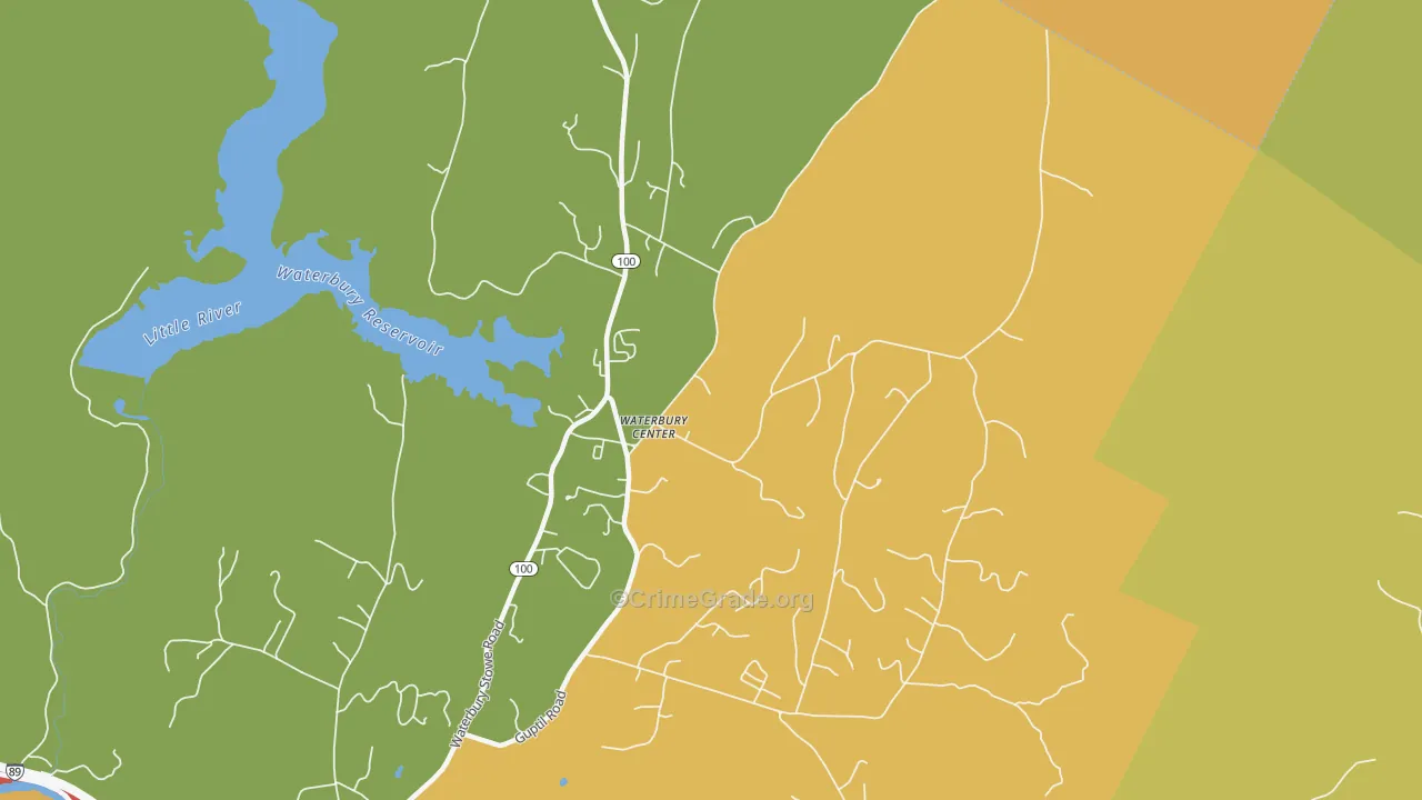 05677, VT Map of Theft Rates