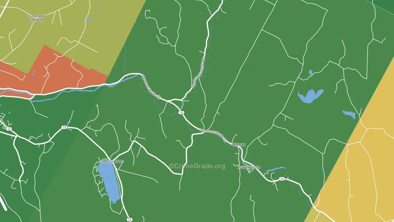05680, VT Map of Theft Rates