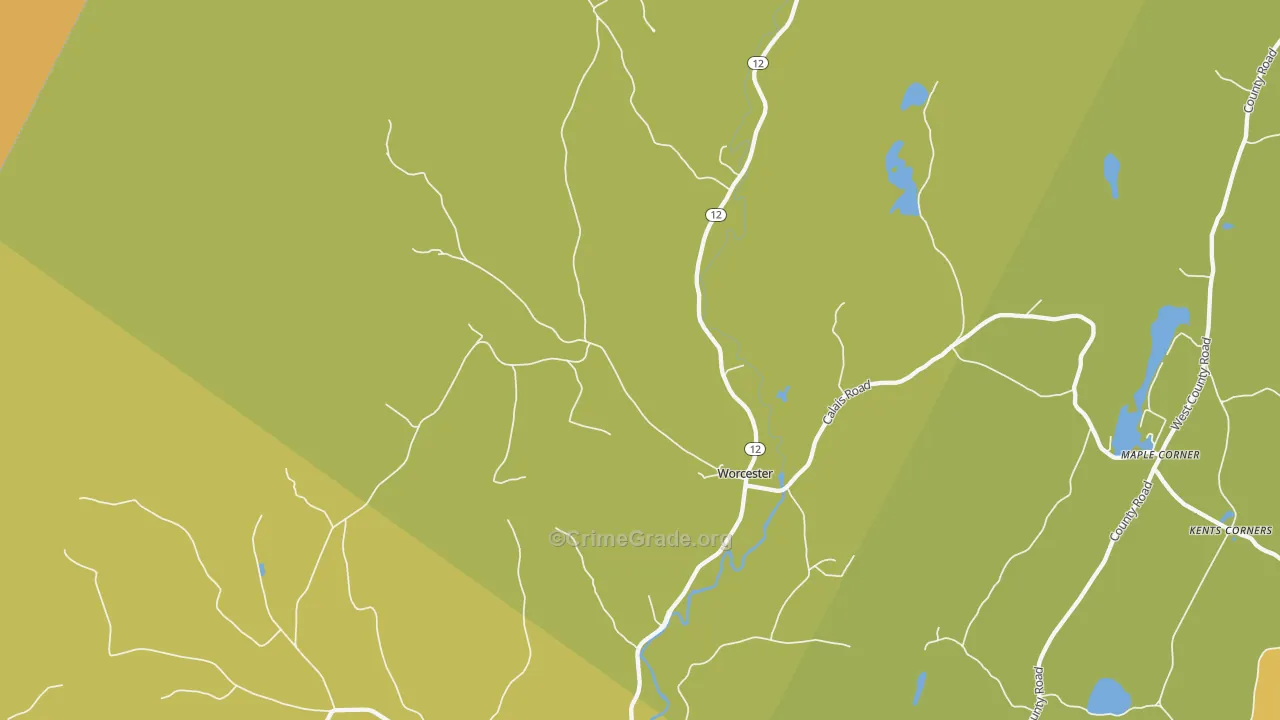 05682, VT Map of Theft Rates