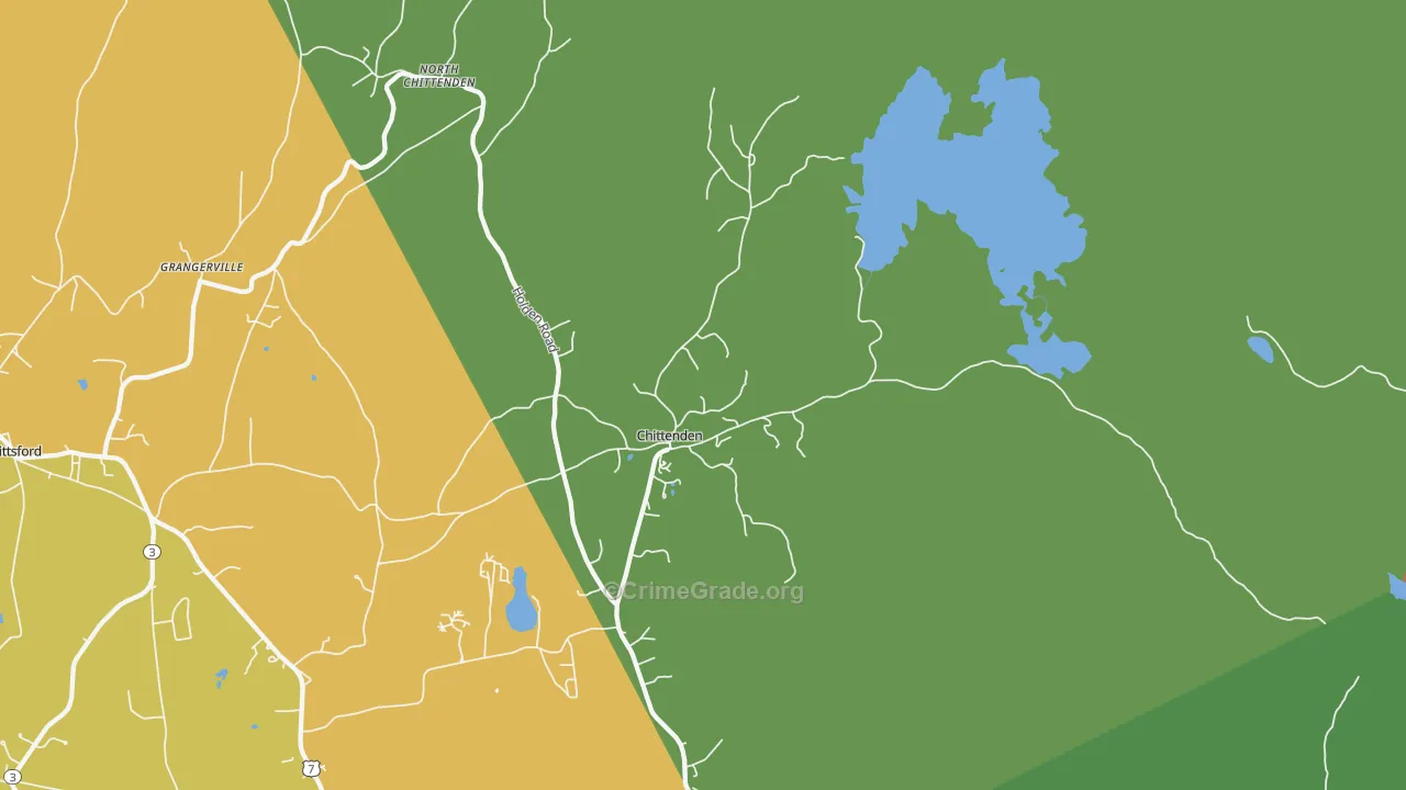 05737, VT Map of Theft Rates