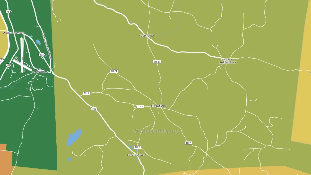 05738, VT Map of Theft Rates