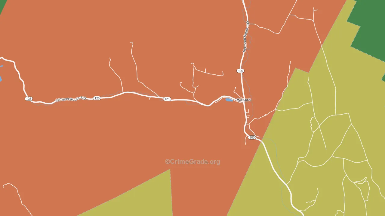 05748, VT Map of Theft Rates