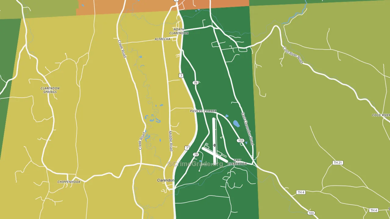 05759, VT Map of Theft Rates