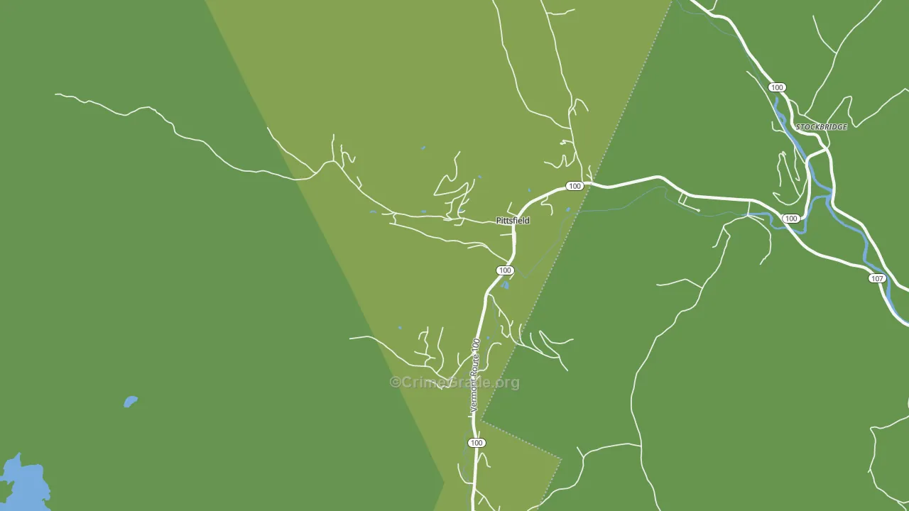 05762, VT Map of Theft Rates
