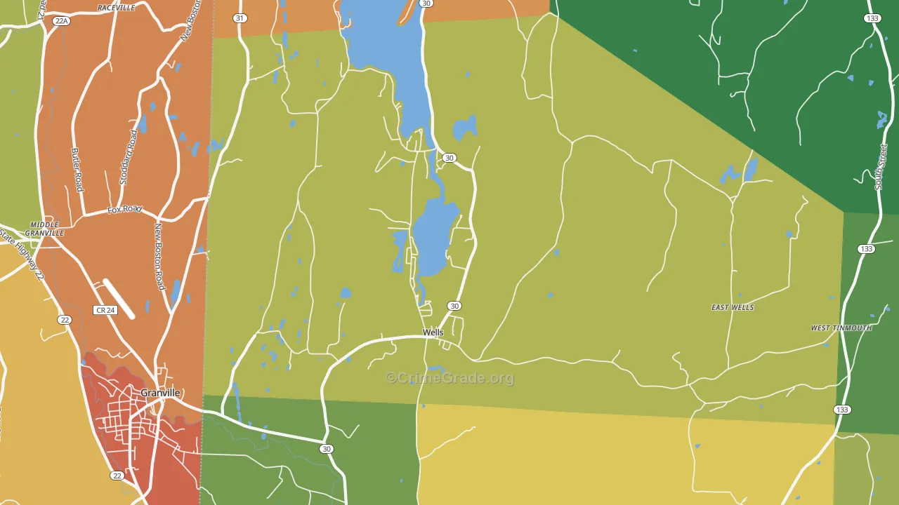 05774, VT Map of Theft Rates