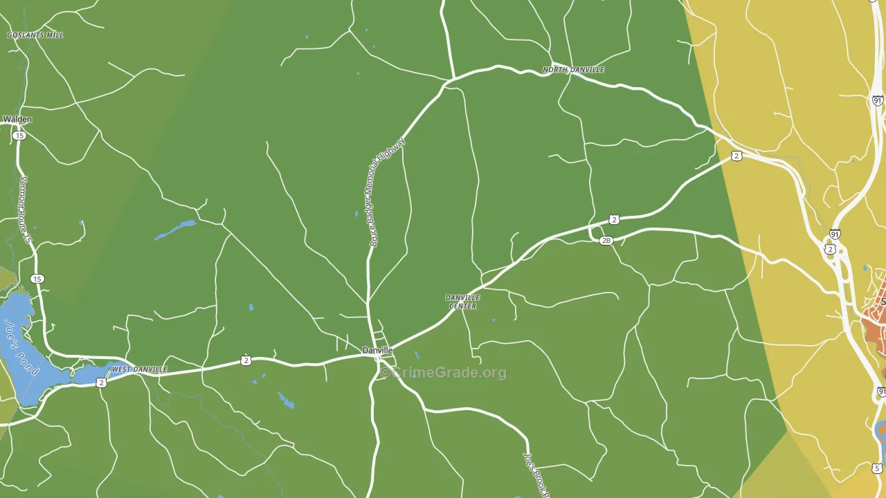 05828, VT Map of Theft Rates